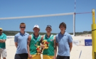 Beach-volley talent fra Riska