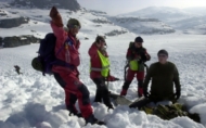 Æresmedlem på hjelpekorpstur i Sirdalen