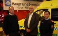 Ny ambulanse til Hjelpekorpset i Haugesund