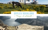 Opplev Rogaland – på engelsk, tysk og norsk